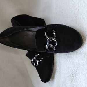 Aerosols Black Suede Shoes